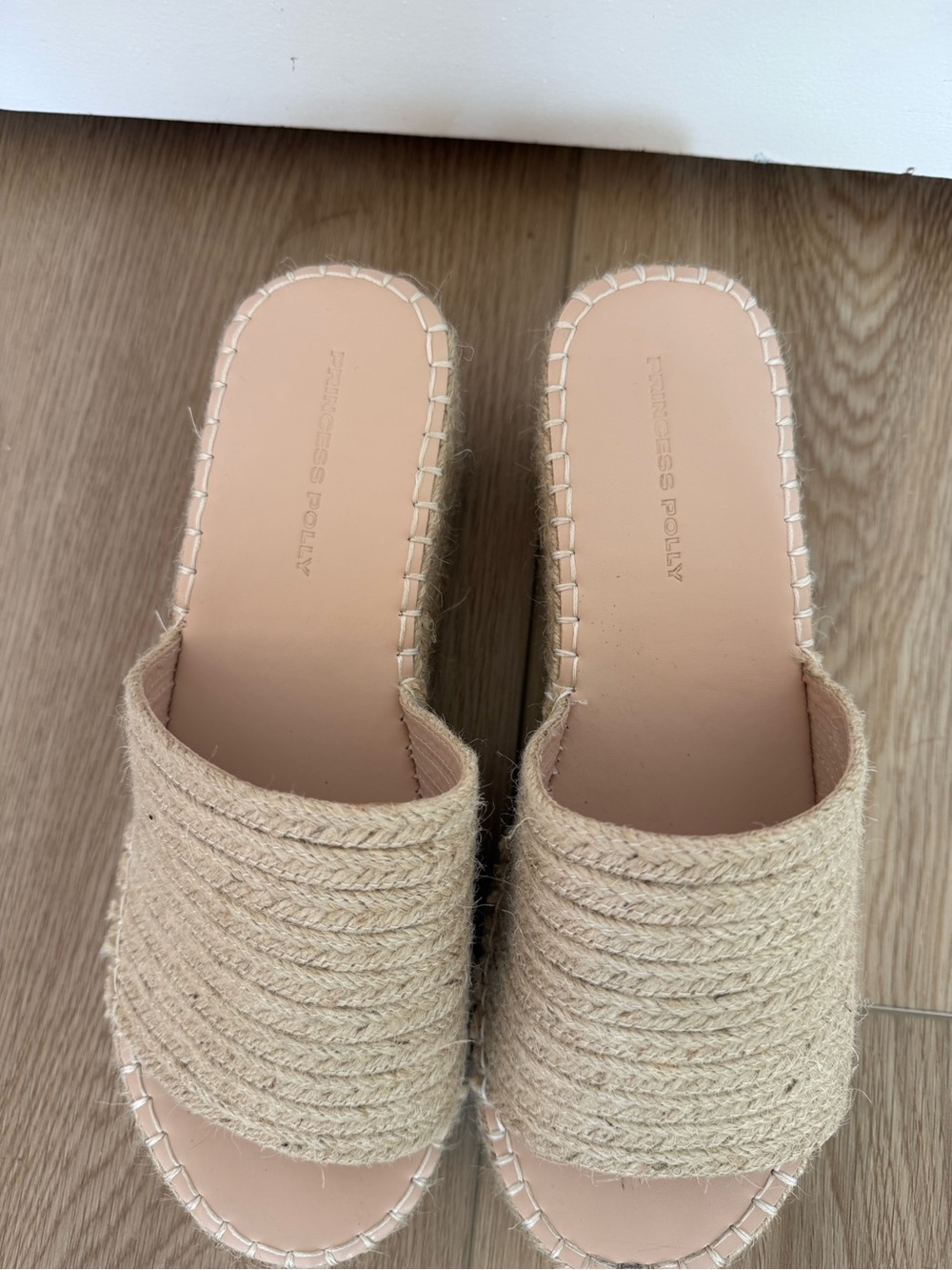Princess Polly Barbados Platform Sandals Natural - Picture 4 of 9